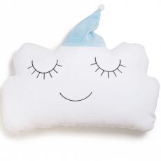 Бампер - подушка Twins Cloud 7099-DC-04, white/blue